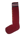 Boston Primary Red Soccer/Hockey Sock