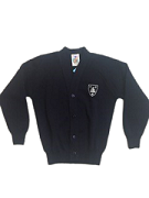 The Settlers High Navy Cardigan