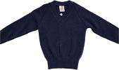 Navy V-Neck Jersey (Grade R-12)