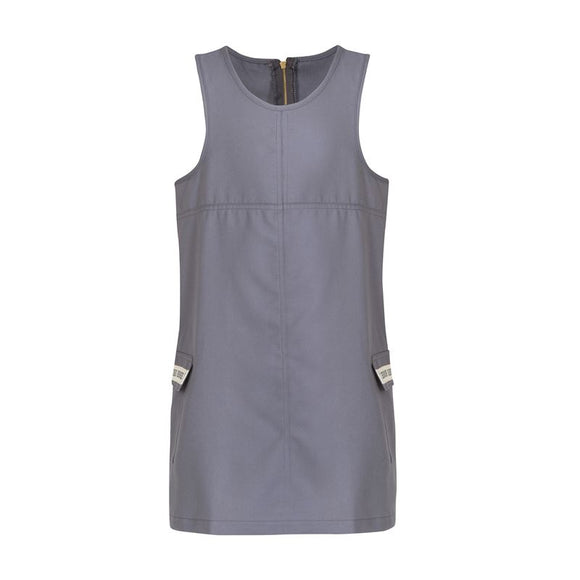 Grey girl's pinafore