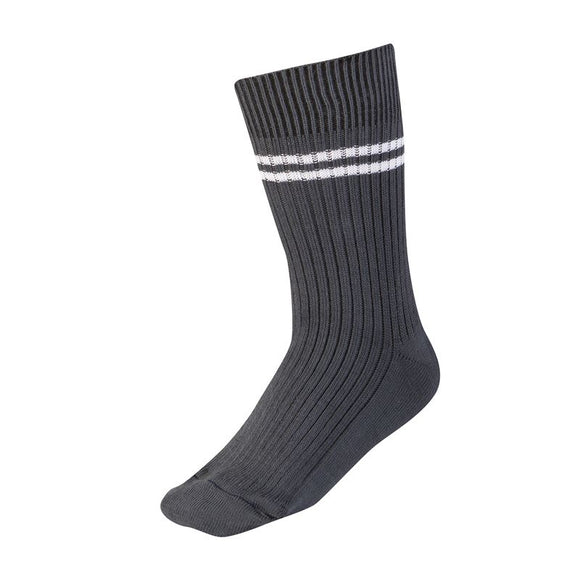 Double Pack Grey Striped Socks -  (compulsory)