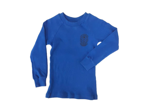 St Dominics Blue Long Sleeve T-Shirt
