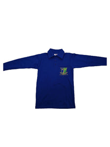 Radford House Primary Royal Long Sleeve Golf Shirt