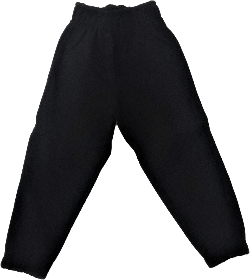 Boys black tracksuit 2025 pants