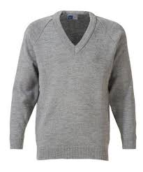 Grey V-Neck Jersey