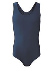 Girls Navy Swimwear