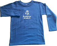 Bryanston Primary Grey/Blue Sweatshirt