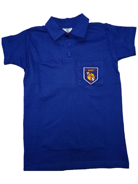 NWCS Blue Golf Shirt